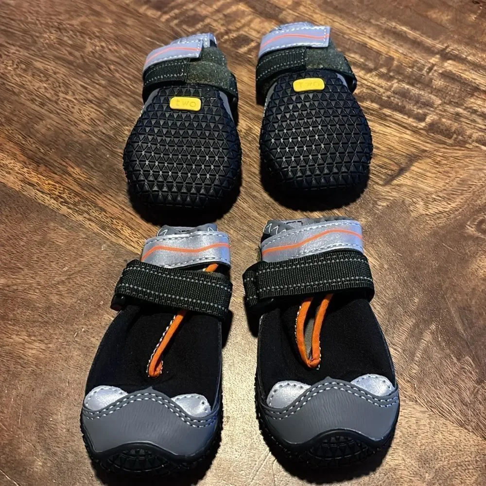 SlowTon Dog Shoes Paw Protection, Waterproof Non-Slip & Adjustable,Reflective 2